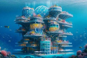 深水豪宅我的世界，现实，豪宅 海底
