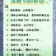 清明节扫墓祭祖与踏青赏春指南
