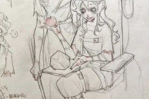 渔女第五人格绘画简单