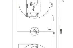 NBA篮球场地标准尺寸详解：长宽、三分线及罚球线距离