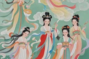 七仙女下凡的唯美传说与神话故事描写