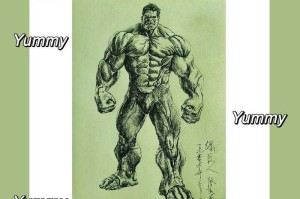 零基础绘画教程：一步一步教你画绿巨人简笔画
