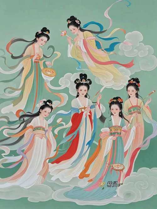七仙女下凡的唯美传说与神话故事描写