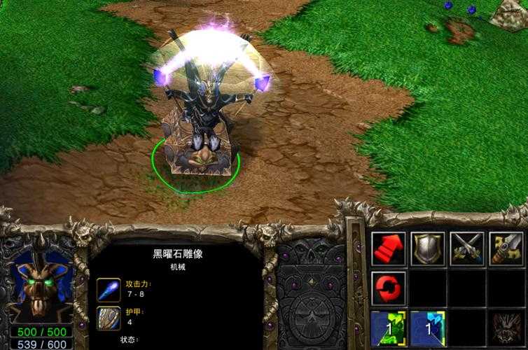魔兽争霸:如何利用雕像立起的出兵时间来控制战场节奏
