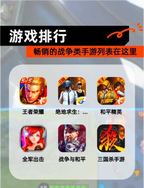 快速上手:给刚接触大型战争游戏手游的玩家的建议