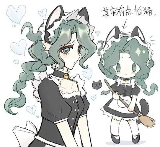 渔女第五人格q版绘画,绘画,渔女 Q版