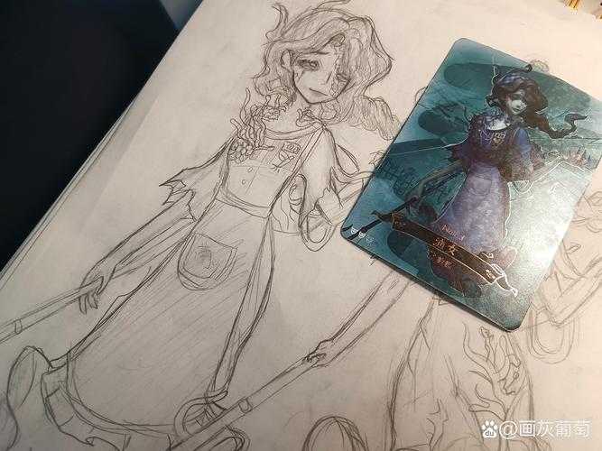 渔女第五人格画作,渔女 第五 电锯